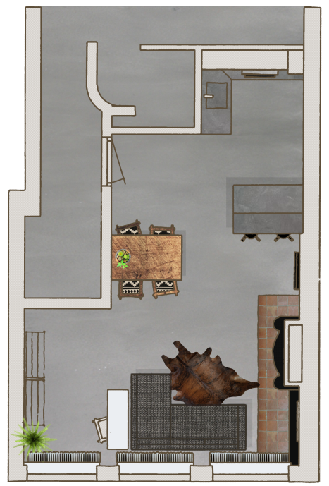 Turftorenstraat plattegrond